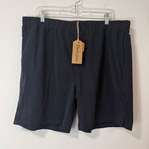 Duck Camp Mens Trailrunner Short XL Black NEW TRS1005 Hiking Running Outdoor